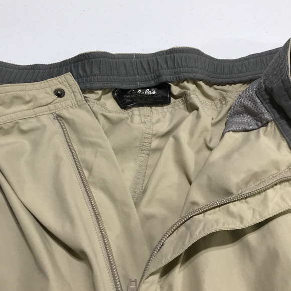 Cabelas Guide Wear Cargo Shorts Belted Mens 2XL Nylon - Picture 4 of 9